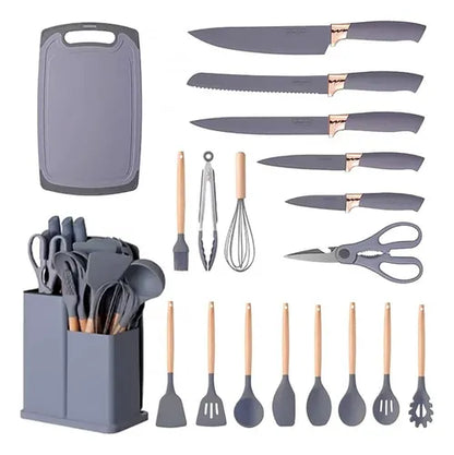 kit Set Completo de Utensilios de Cocina 19 Piezas