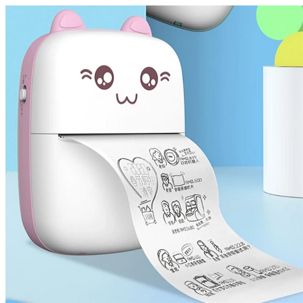 Mini Impresora Portátil Bluetooth para Celular  Compacta