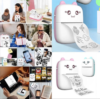 Mini Impresora Portátil Bluetooth para Celular  Compacta