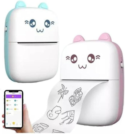 Mini Impresora Portátil Bluetooth para Celular  Compacta