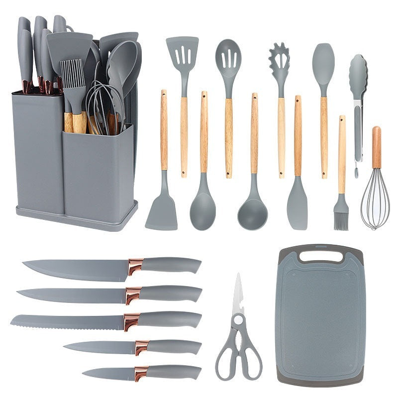 kit Set Completo de Utensilios de Cocina 19 Piezas